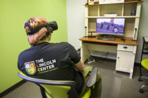 TLC student with VR